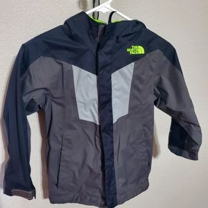 North Face Boys wind Breaker with hood